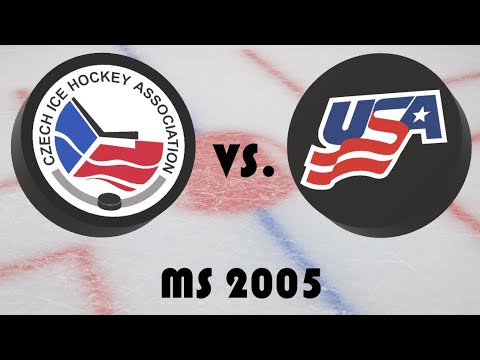 Mistrovství světa v hokeji 2005 - Čtvrfinále - Česko - USA