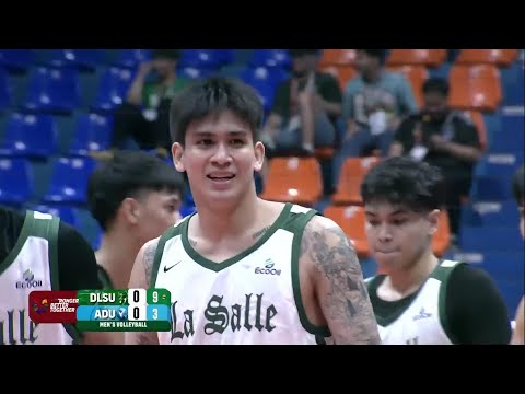 Noel Kampton ACTIVATES for DLSU in set 1 vs. AdU | UAAP Season 87 Men’s Volleyball