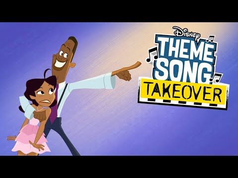 The Proud Family: Oscar Proud Theme Song Takeover! 👔✨ |  @disneychannelanimation
