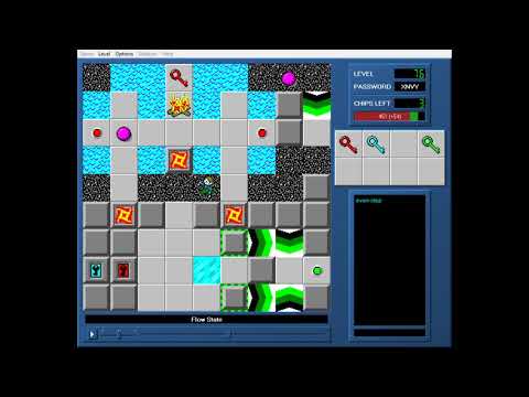 CCLP4 level 76 solution - 397 seconds
