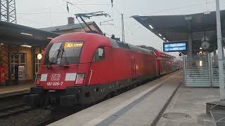 RB 24 bei der Ausfahrt in Eberswalde Richtung Schönefeld
