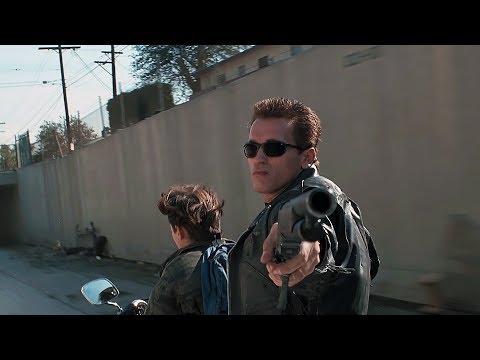 Truck-chase scene | Terminator 2 [Remastered]