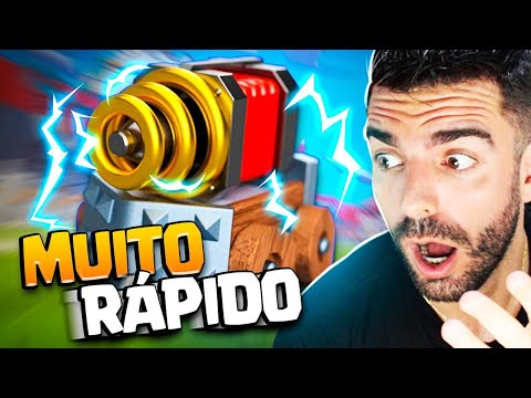 DECK RÁPIDO DE SPARKY NO CLASH ROYALE!