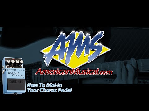How to Dial-in your Chorus Pedal - An AMS Guide