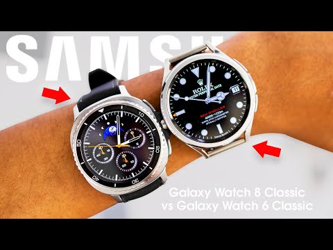 Don't Choose the Wrong Galaxy Watch! 8 vs 6 Classic Showdown - YouTube