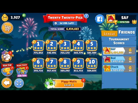 Angry Birds Friends. Twenty Twenty - Pigs (03.01.2025). All 3 stars. Passage from Sergey Fetisov