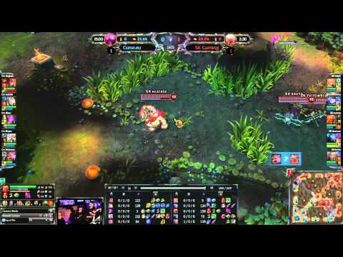 Third Place Match : SK vs Crs.eu - Match 3 - LoL ECC: Poland, Warsaw 28-29.07.2012