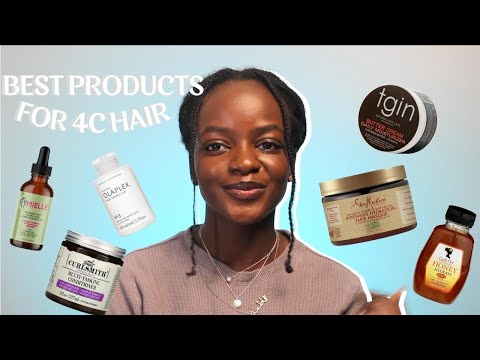 THE BEST HAIR PRODUCTS FOR DRY 4C NATURAL HAIR 2023 |...