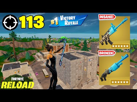 113 Elimination Solo Ranked "RELOAD” Gameplay Wins (Fortnite Chapter 7 PS5 Controller)