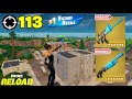 113 Elimination Solo Ranked RELOAD Gameplay Wins Fortnite Chapter 7 PS5 Controller