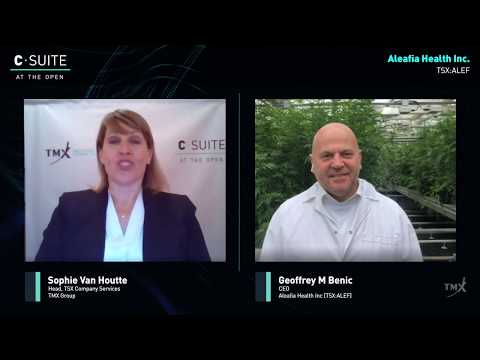 Geoffrey Benic, Chief Executive Officer, Aleafia Health Inc. - YouTube