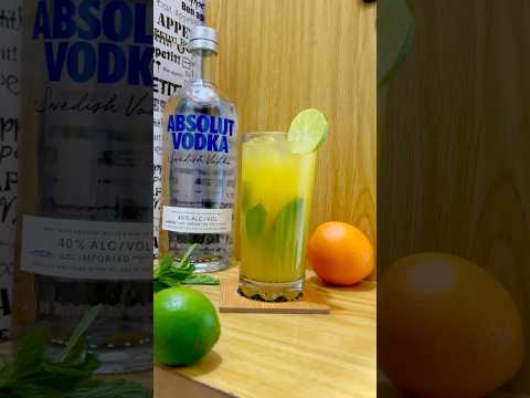 Absolut Vodka in New Way~🤤 #vodka