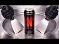 Netflix Energy Drink Ice Cream Rolls Satisfying Visual ASMR To Chill