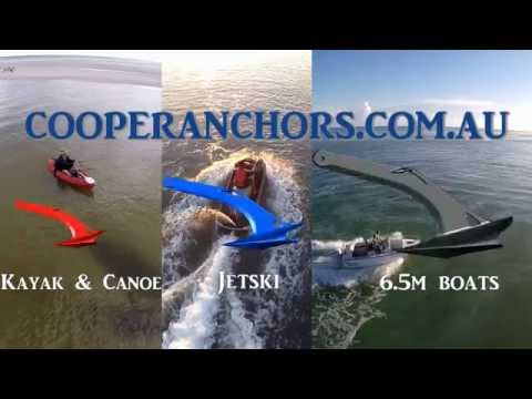 Cooper Anchors, How to Anchor Kayaks, SUP's, Jetski and Boat