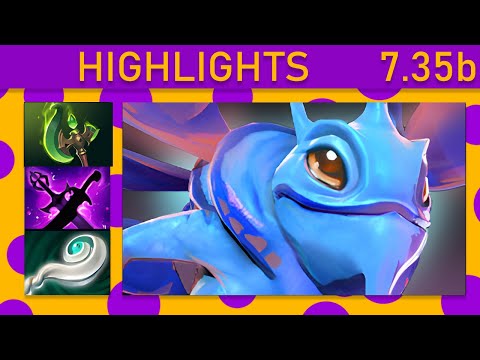 ⭐Masaros Puck 15+ Kills! Mid Highlights 7.35b - Dota 2 Top MMR