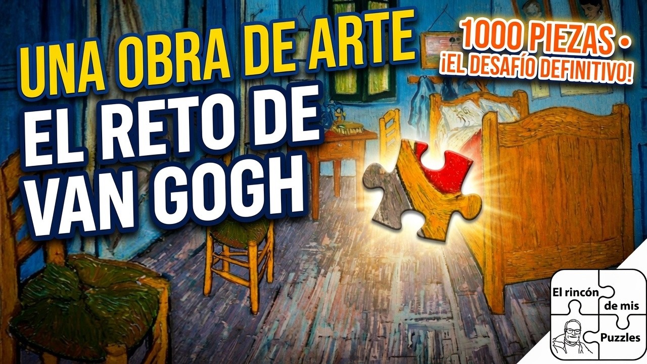 La habitación de Arles de Van Gogh (1000 piezas)
