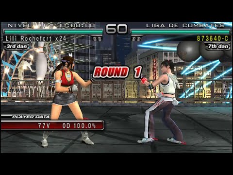 40_5 Julia vs Xiaoyu Ryona - TEKKEN DARK RESURRECTION ( Anakin x24 ) PPSSPP PC
