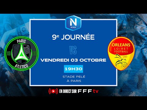 J9 I Paris 13 Atletico vs US Orléans en replay I National FFF 2025-2026