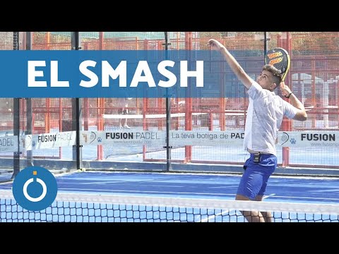 Cómo hacer SMASH en PÁDEL 💥 REMATE PLANO 💥
