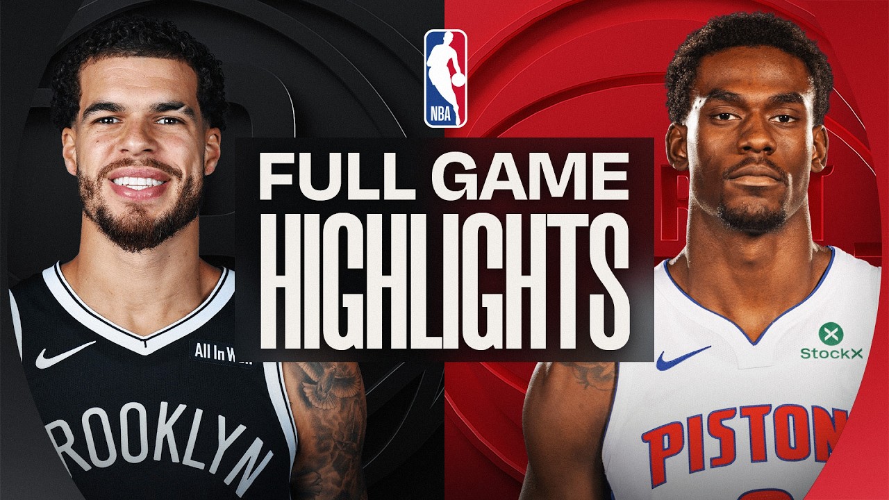NETS at PISTONS | FULL GAME HIGHLIGHTS | March 7, 2026