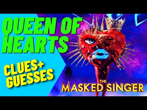 Queen of Hearts Clues and Guesses - Masked Singer - Episode 10