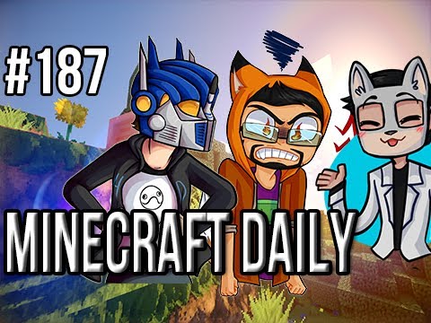 Minecraft Daily | Ep.187 | Ft. ImmortalHd and Steven | Omg Land Whale Attacks! RUN!!