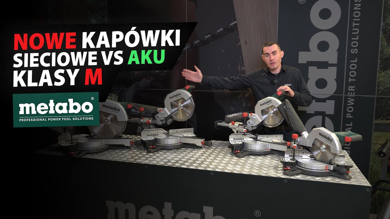 Nowe Ukośnice Klasy M - Porównanie siecowych i akumulatorowych - Metabo #metabopolska