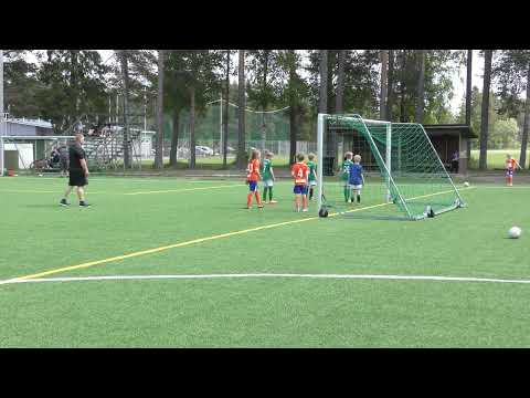 K Pallo oranssi vs  KPV valkoinen P14 U9 12 6 2022 sarjapeli nro 4