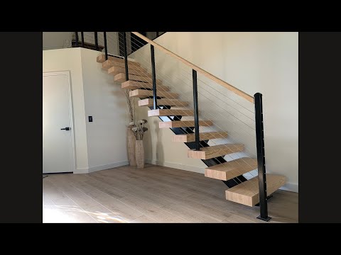 Fariboz and a Few Friends Installed his New Paragon Floating Stairs