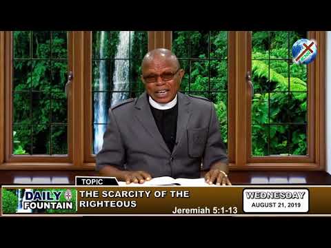 DAILY FOUNTAIN OF AUGUST 21, 2019 - VEN. NGOZI BLESSING OFOEGBULAM (JP)