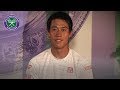 Kei Nishikori - My Photobooth | Wimbledon 2019