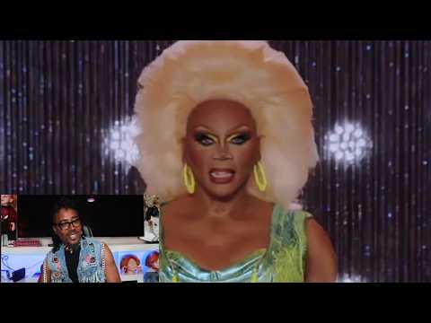 Nina Bonina Brown Reading Rupaul's Outfits and Wigs (Part 2)