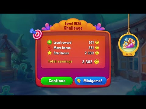 @Fishdom Win Strikes Level 6113 - Special Level 6125 Challenge, and Minigame!