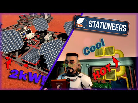 Stationeers - Mars Playthrough: Power and Passive AC Ep.  2