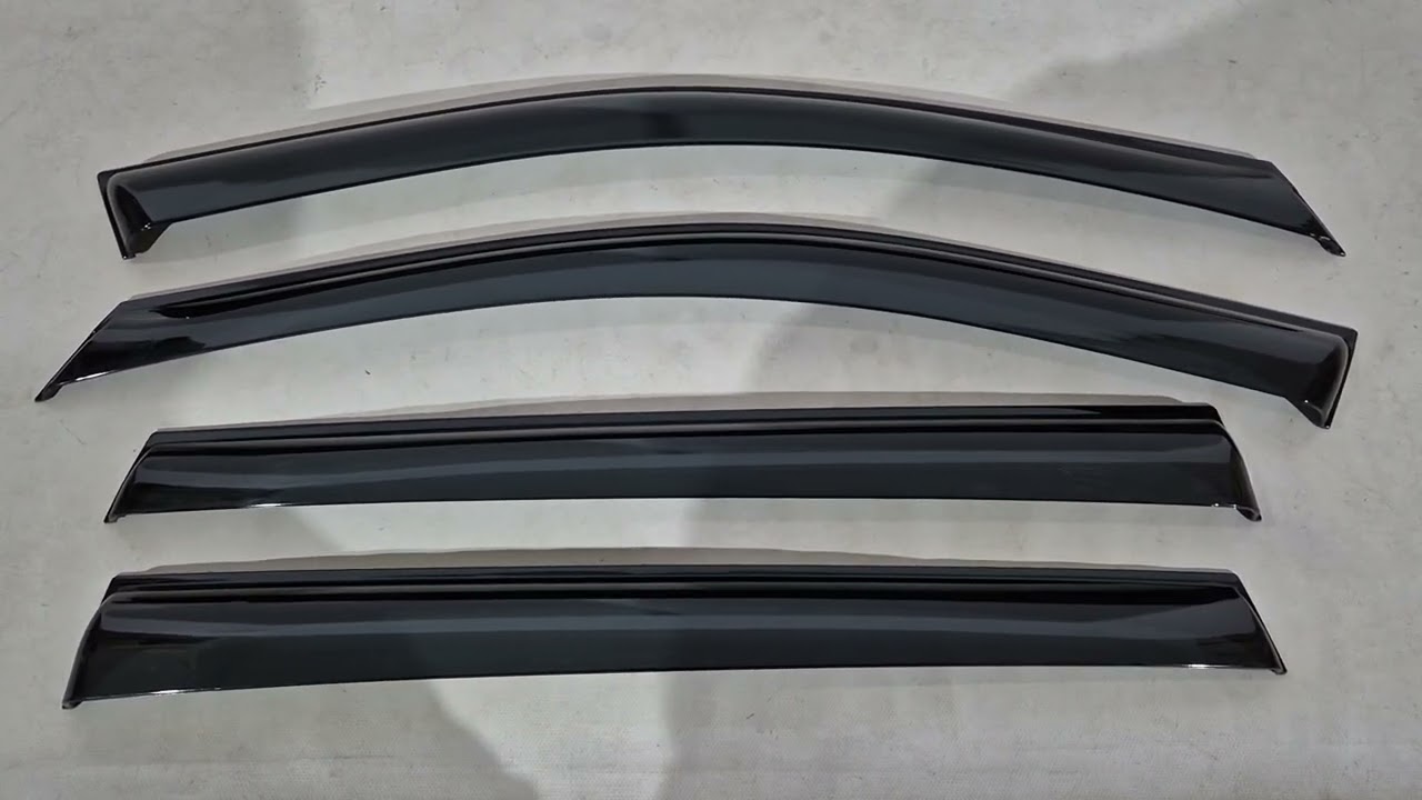 Toyota Rav 4 2019–2025 Raamwindschermen Niken Luxury (4 stuks) Video 1