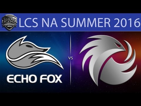 [LoL Highlights] FOX vs P1 Game 1 | LCS NA Summer 2016 (04.06.2016) - Echo Fox vs Phoenix1