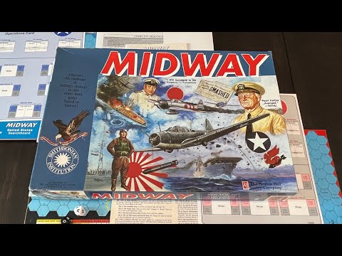 Midway (Avalon Hill) - (Re)Unboxing and Overview + Movie Talk