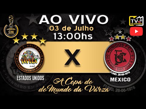 FAVELA HELIÓPOLIS X UNIDOS F.C. VILA SÃO JOSÉ | TRANSMISSÃO AO VIVO | SUPER COPA CM ESPORTE