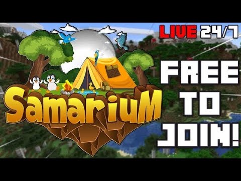 Join Samarium Network NOW! Minecraft Server (Java & Bedrock) 1.19.4+