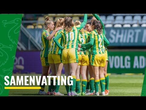 Samenvatting ADO Den Haag VR - Feyenoord VR 2-1 (21-04-2024)