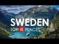 Topp 10 vackra platser att besöka i Sverige - Sverige Resevideo