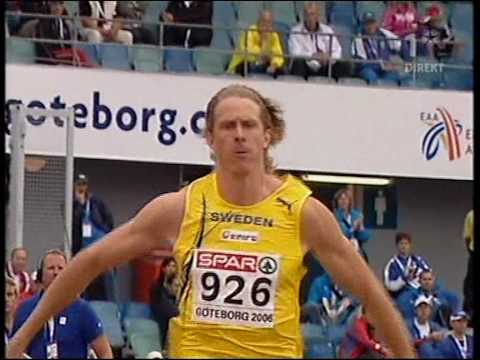 Christian Olsson tar guld i EM 2006