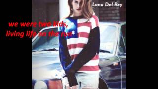 Lana Del Rey - Damn You  Lyrics