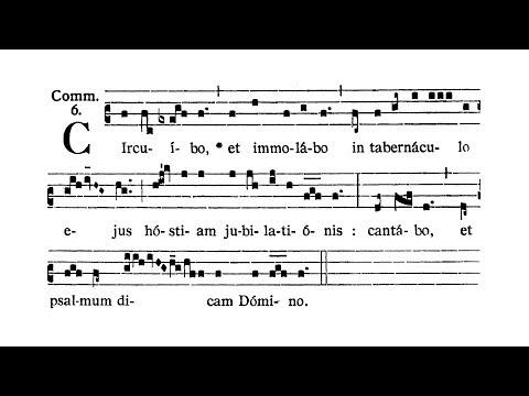 Dominica VI post Pentecosten (VI Sunday after Pentecost) - Introitus (Dominus fortitudo)