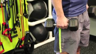 Exercises With Hand Weights to Strengthen the Neck & Shoulder Muscles