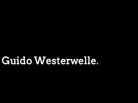 How to pronounce "Guido Westerwelle"