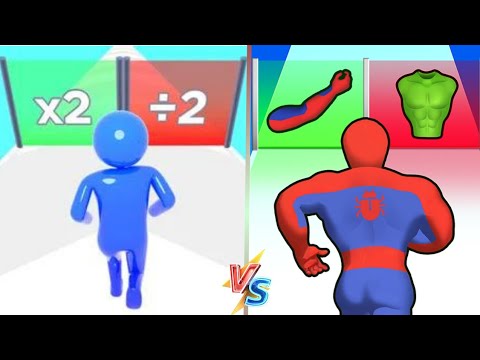 Mashup Hero vs Crowd Evolution Asmr Gameplay