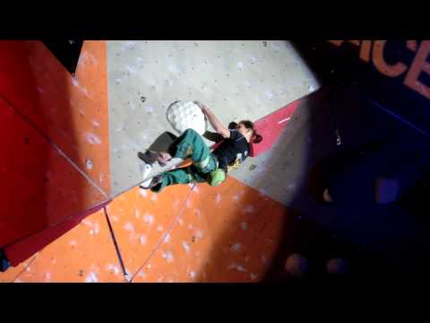 IFSC Lead World Cup 2012 Atlanta -- Mina Markovic