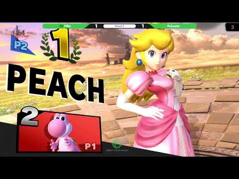 Super Smash Bros. Ultimate: Fillie (Yoshi) V Pokestar (Peach) - Synthesis Online 66
