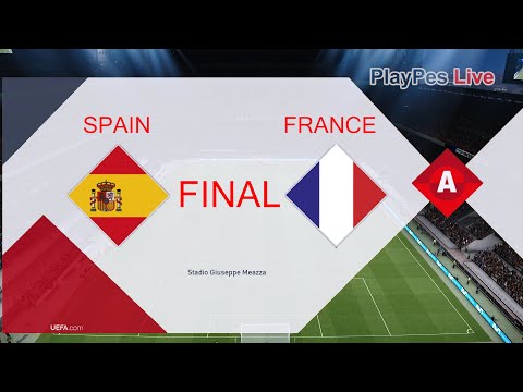 PES 2021 - SPAIN vs FRANCE - UEFA Nations League FINAL - Gameplay PC